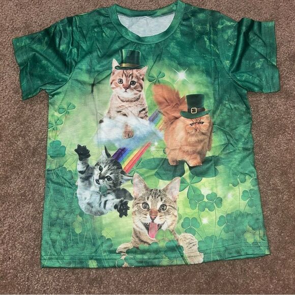 St. Patricks Day T-Shirt Little Girls NWT - Picture 1 of 3